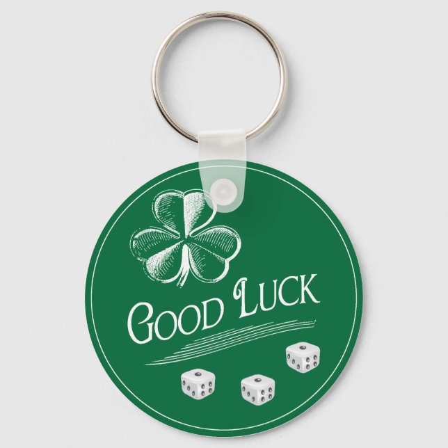 My Lucky Bunco Charm Key Ring (Front)