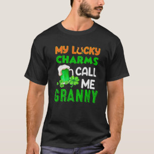 My Lucky Charms Call Me Granny Grandma Beer St Pat T-Shirt