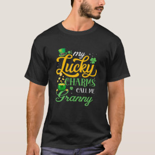 My Lucky Charms Call Me Granny Happy St Patricks D T-Shirt