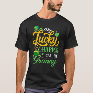 My Lucky Charms Call Me Granny Happy St Patricks D T-Shirt