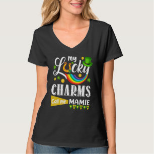 My Lucky Charms Call Me Mamie St Patricks Day Sham T-Shirt