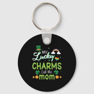 My Lucky Charms Call Me Mum Happy Saint Patrick Key Ring