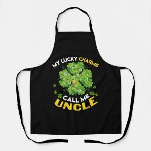 My Lucky Charms Call Me Uncle Patricks Day Apron
