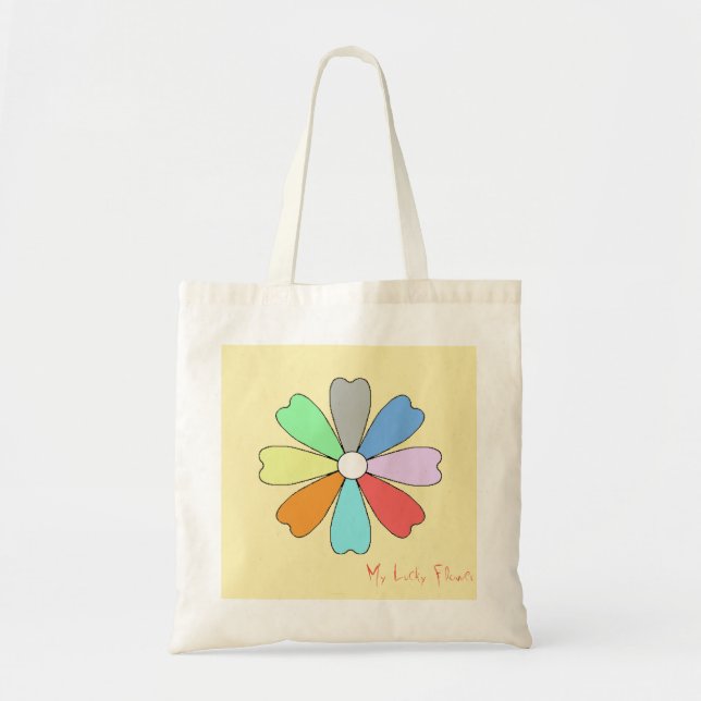 My lucky flower Tote Bag (Front)