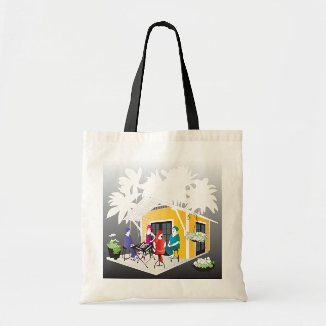 My Mah Jongg Cottage Tote (Front)