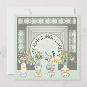 My Mah Jongg Garden Flat Card