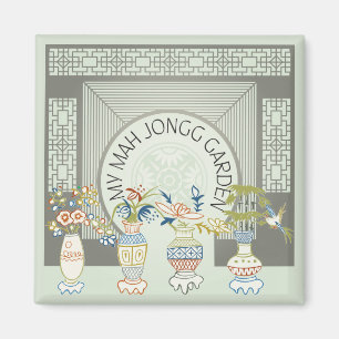 My Mah Jongg Garden Magnet