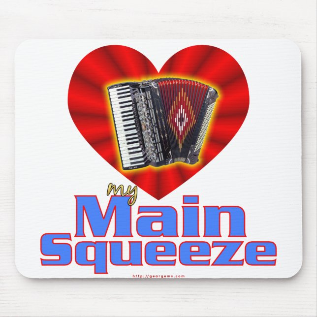 My Main Squeeze Mouse Mat (Front)