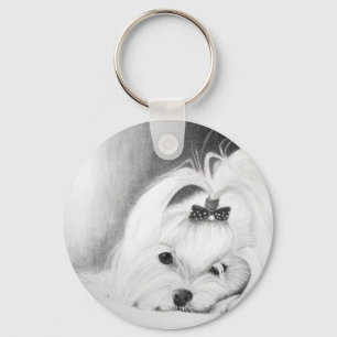 My Maltee Key Ring