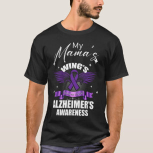 My Mama Wings Cover My Heart Angel Heaven Heimerhe T-Shirt
