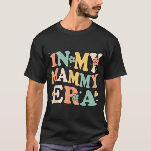 My Mammy Era Funny Sarcastic Groovy Retro Mothers  T-Shirt