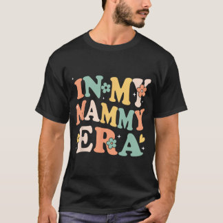 My Mammy Era Funny Sarcastic Groovy Retro Mothers  T-Shirt