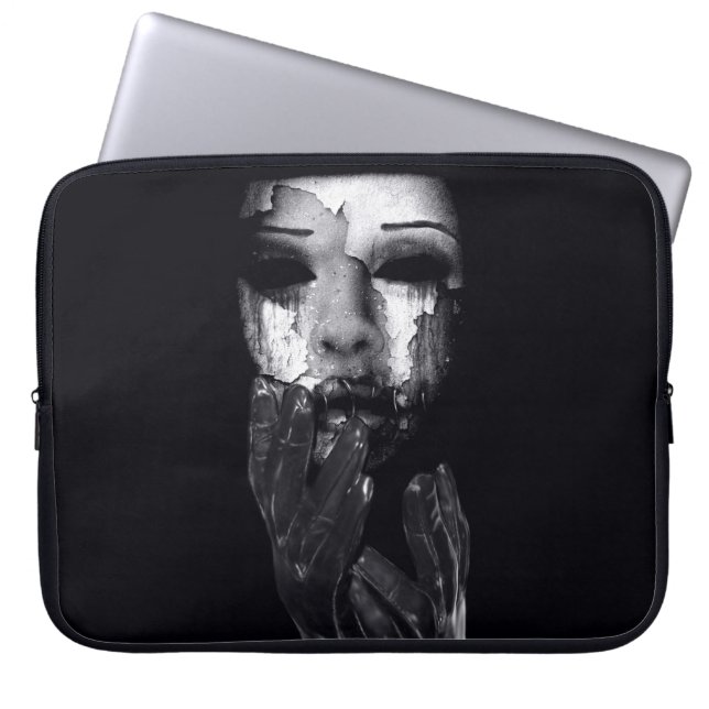 My Mask Laptop Sleeve (Front)