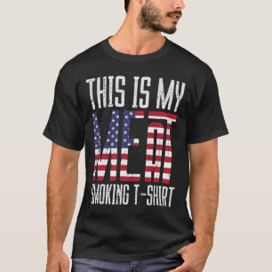 My Meat Grill Shirt Us Flag Bbq Byrbecue Patriot M
