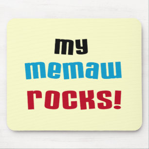 My Memaw Rocks T-shirts and Gifts Mouse Mat