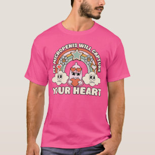 My Micro Capture Your Heart Inappropriate Joke - v T-Shirt