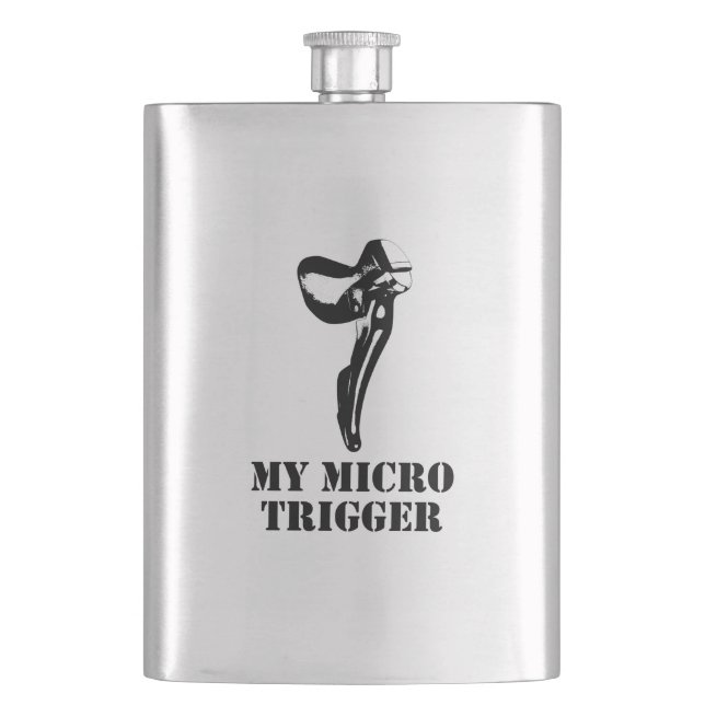 My Micro Trigger Hip Flask (Front)