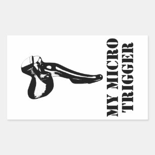 My Micro Trigger Rectangular Sticker