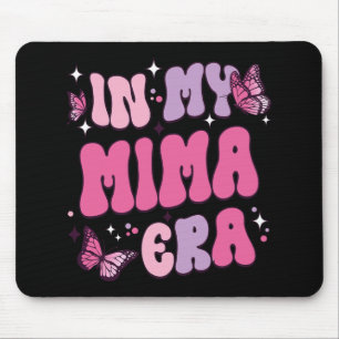 My Mima Era Funny Butterfly Groovy Retro Mothers D Mouse Mat