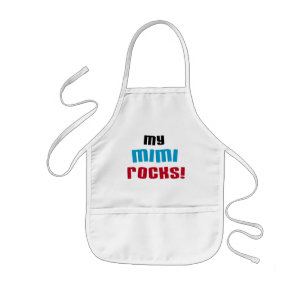 My Mimi Rocks T-shirts and Gifts Kids Apron