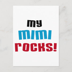 My Mimi Rocks T-shirts and Gifts Postcard