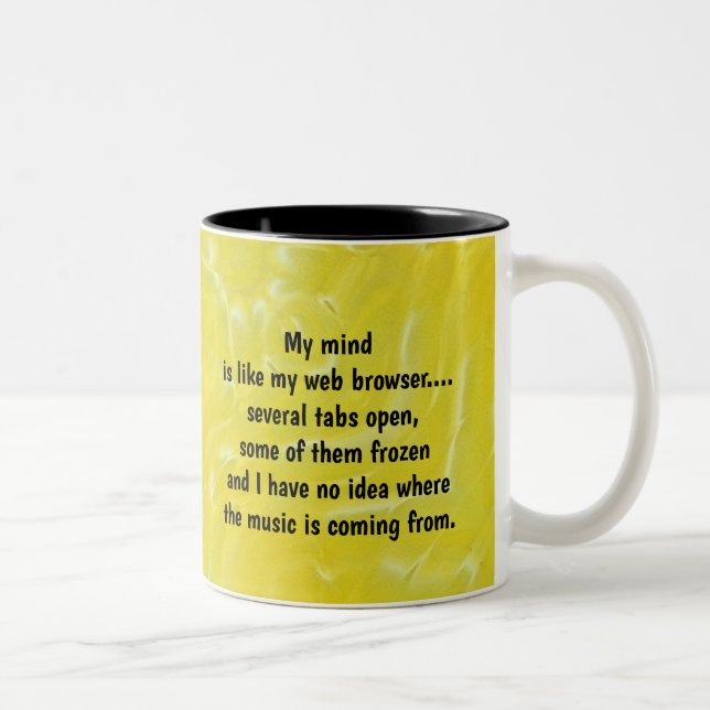 My Mind Coffee Mug (Right)