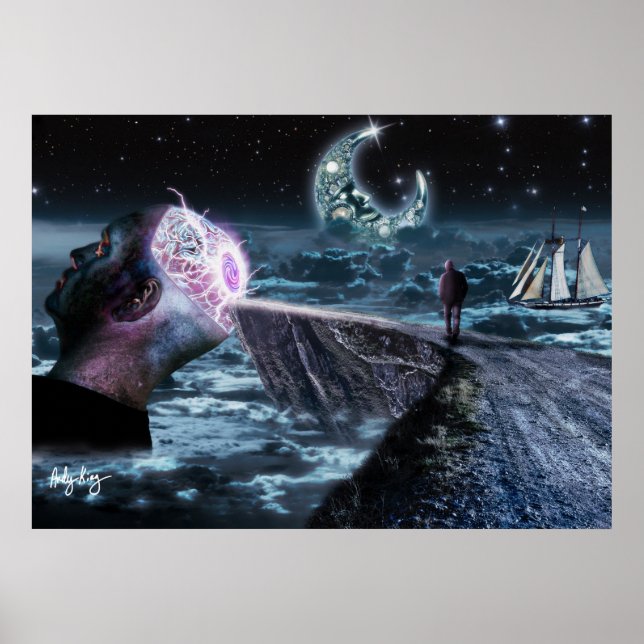 My Mind Is Glowing - (Posters) Poster (Front)