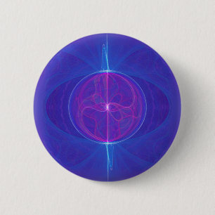 My Mind's Eye Abstract Art 6 Cm Round Badge