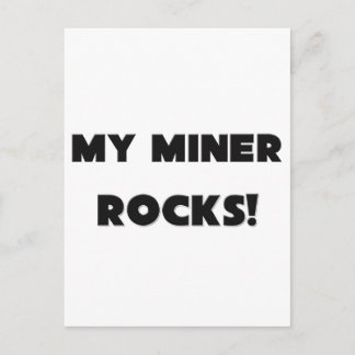 MY Miner ROCKS! Postcard