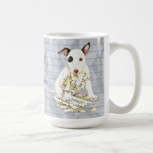 My Miniature Bull Terrier Ate my Lesson Plan Coffee Mug