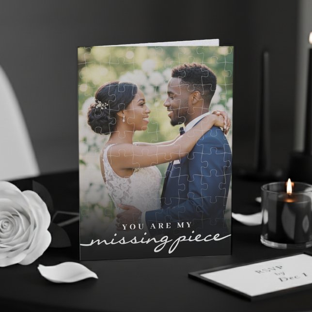 My Missing Piece Photo Jigsaw Puzzle Romantic Card (My Missing Piece Photo Jigsaw Puzzle Romantic Card
)