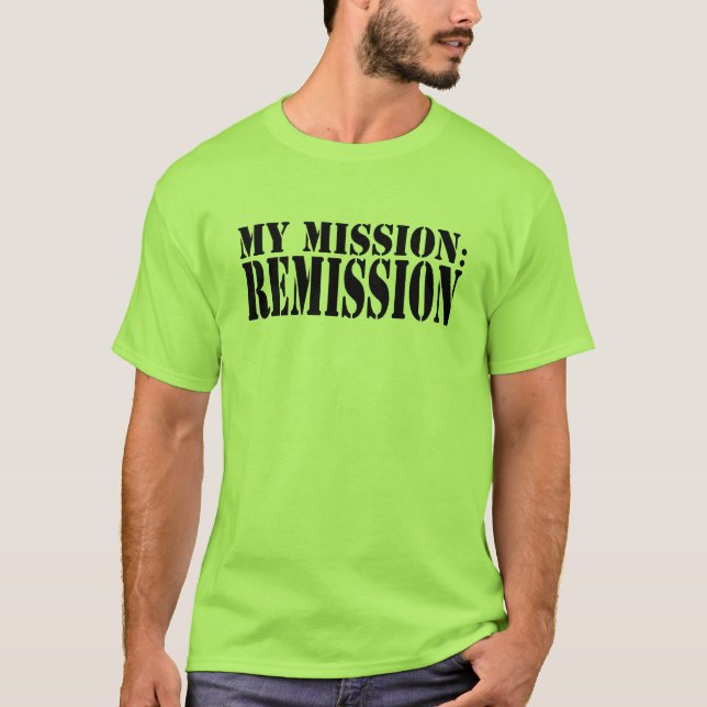 MY MISSION: REMISSION Basic T-Shirt (Front)