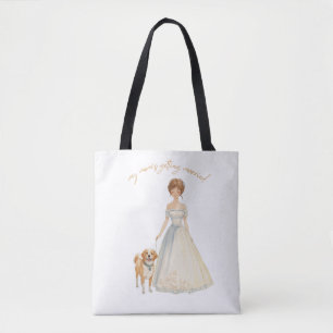 My Mom’s Getting Married Design Wedding Dog Tote Bag