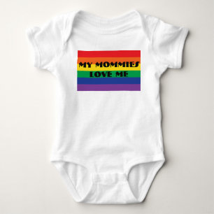 My Mommies Love Me Baby Bodysuit