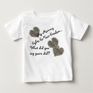 My Mommy Fights For Your Freedom Baby T-Shirt