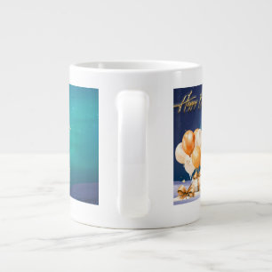 My Mommy is so special She works hard every night. Large Coffee Mug