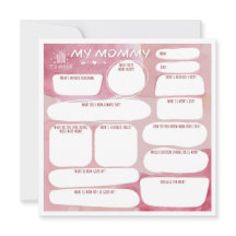 My mommy_personalised greeting card