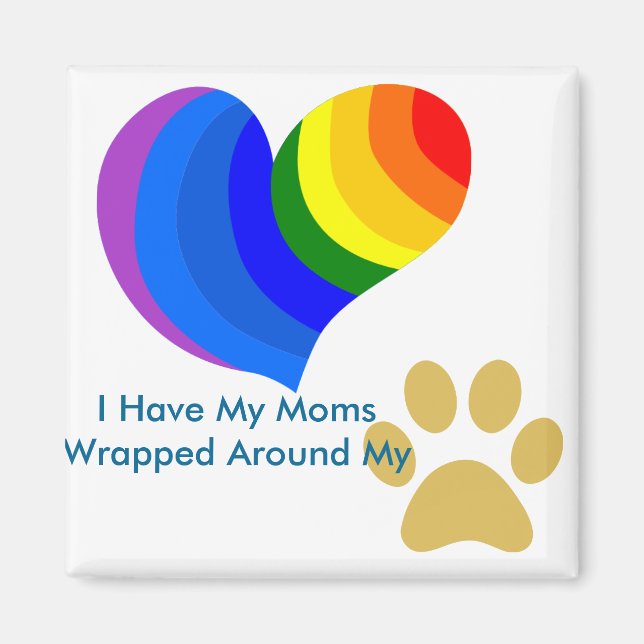 My Moms PAW magnet (Front)