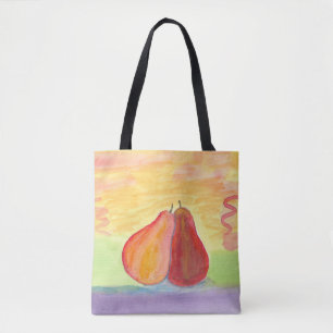 My Mom's Red Pears Tote Bag