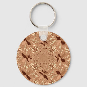 My Morning Coffee Colours Key Ring