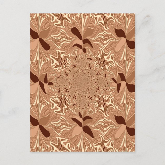 My Morning Coffee Colours Postcard (Front)