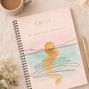 My Morning Thoughts Personalised Morning Journal