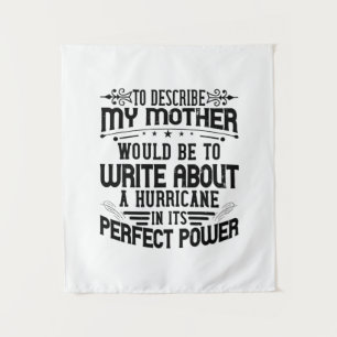My Mother Is A Hurricane Tapestry