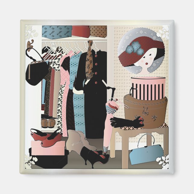 My Mother's Closet Magnet (Front)