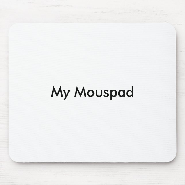 My Mouspad Mouse Mat (Front)