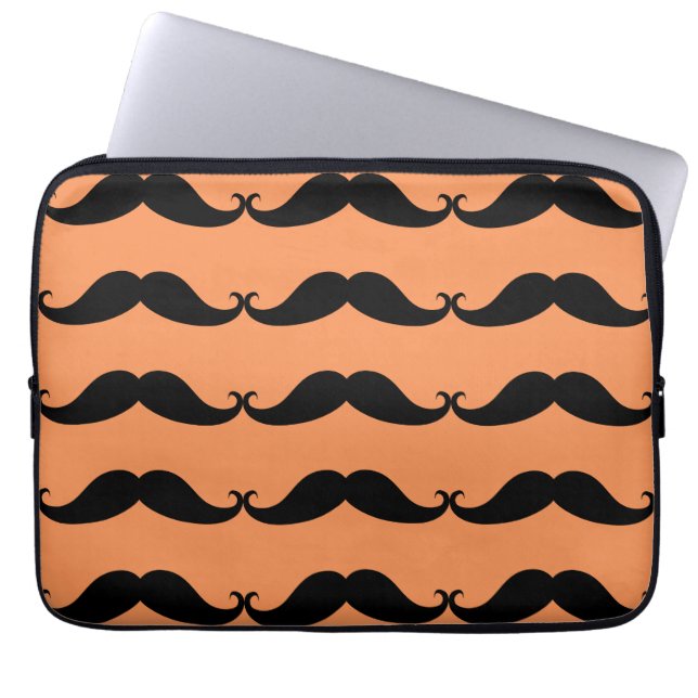 My Moustache Laptop Sleeve (Front)