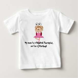 My mum is a physical therapist jitterbug t-shirt