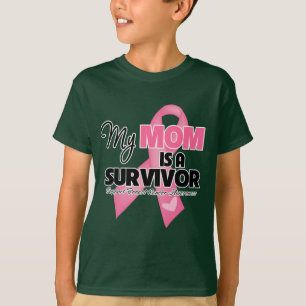 My Mum is a Survivor - Breast Cancer T-Shirt