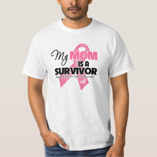 My Mum is a Survivor - Breast Cancer T-Shirt