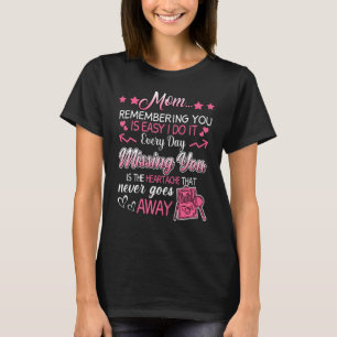 My Mum Is An Accountant Now She Is My Angel Rememb T-Shirt
